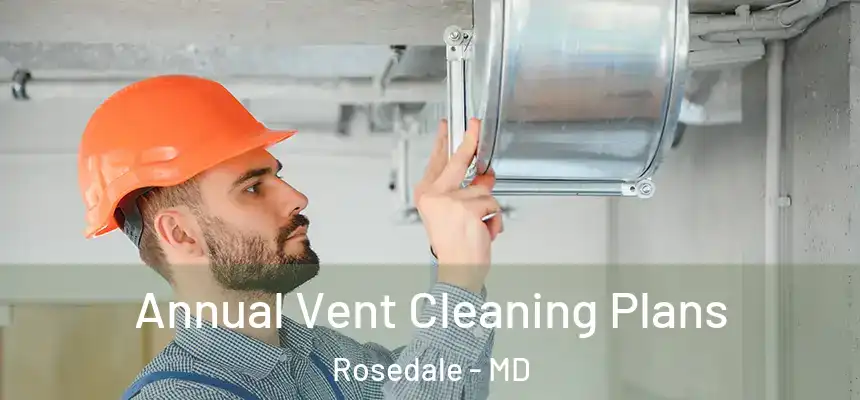  Annual Vent Cleaning Plans Rosedale - MD