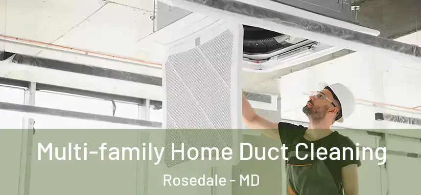  Multi-family Home Duct Cleaning Rosedale - MD