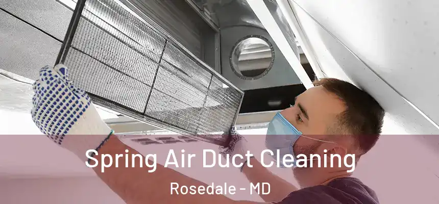  Spring Air Duct Cleaning Rosedale - MD